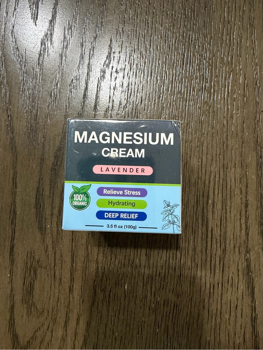 Lavender Magnesium Cream - Hydrating Deep Relief Moisturizer (Pink/Blue)